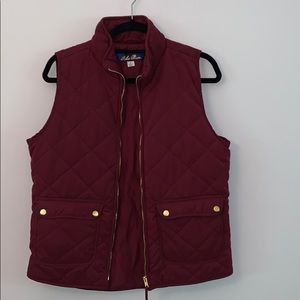 Maroon vest
